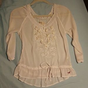 Sheer Hollister Blouse